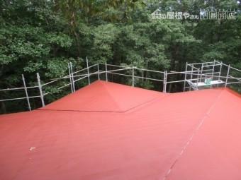 さび止め塗装が終了しました