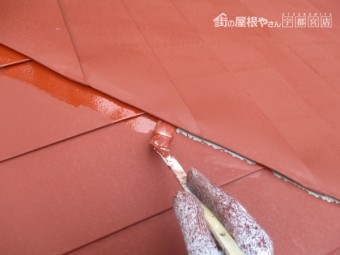 さび止めのだめ込み中です