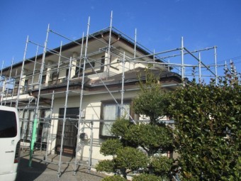 施工前の全景です