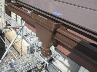 集水器の取り付けが終了しました