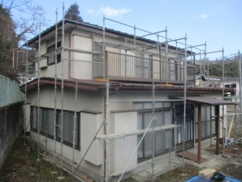 施工前の全景です