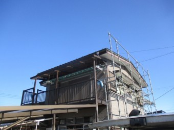 施工前の全景です