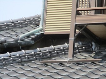 雨もり破損個所です