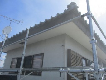 縦樋を撤去しました