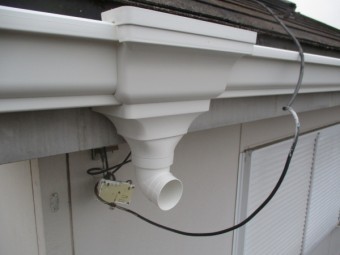 集水器を取り付けました