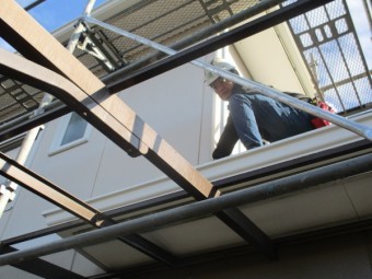 呼び樋の取り呼び樋の取り付け中です付け中です