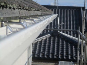 2階の東面の完工です