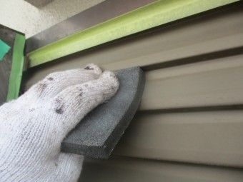 戸袋のけれん中です