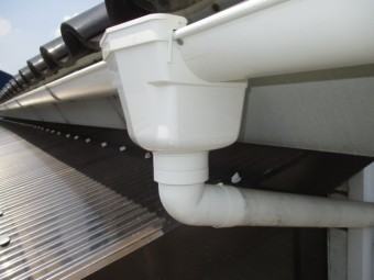 集水器を取り付けました