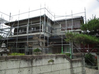 施工前の全景です