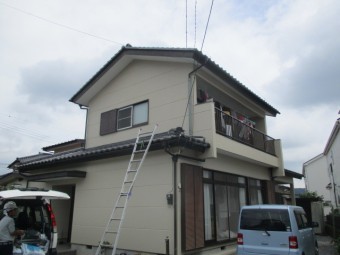 施工前の全景です