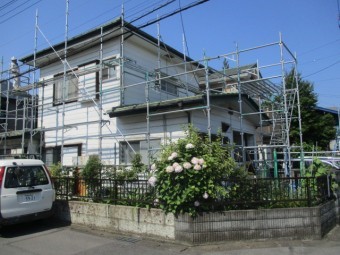 施工前の全景です