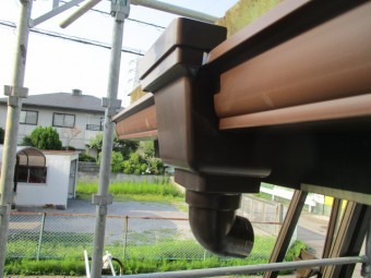 集水器を取り付けました