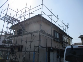 施工前の全景です
