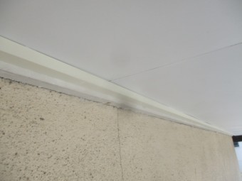 見切り縁を取り付けました