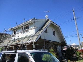 施工前の全景です