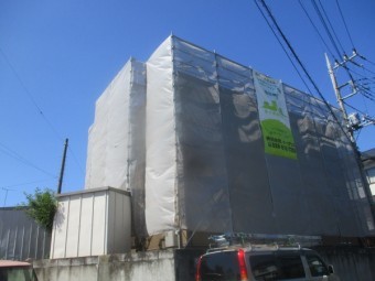 施工前の全景です