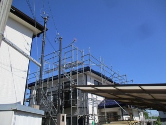 施工前の全景です