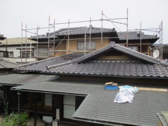 施工前の全景です