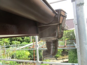 集水器を取り付けました
