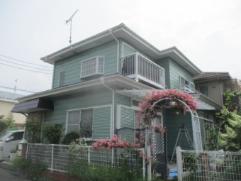 施工前の全景です
