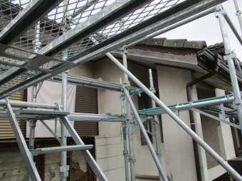 施工前の全景です