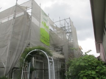 施工前の全景です