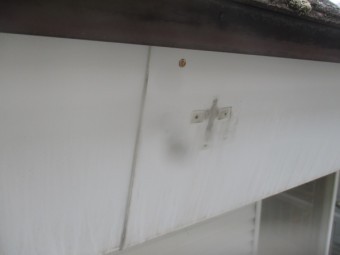 雨樋の撤去が終了しまし