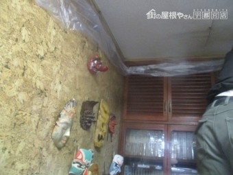 雨漏り箇所です