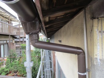 集水器を取り付けました