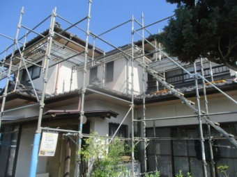施工前の全景です