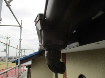 集水器を取り付けました