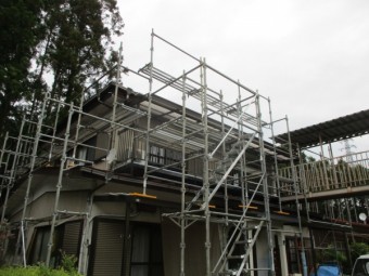 施工前の全景です