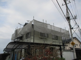 施工前の全景です