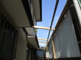 施工前です