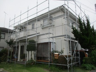 施工前の全景です