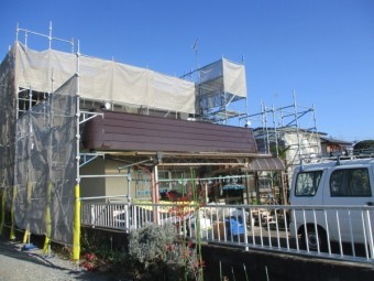 施工後の全景です