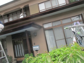 施工前の全景です