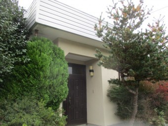 現場調査住宅の全景です
