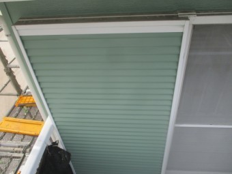 戸袋の完工です