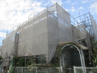 施工後の全景です