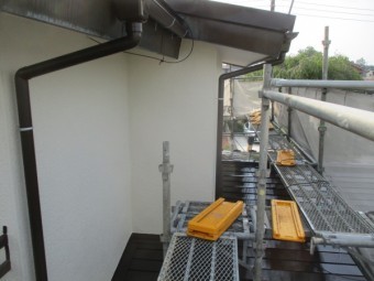 2階北面の完工です