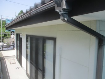養生前の外壁の状態です