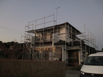施工前の全景です