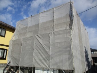 施工前の全景です