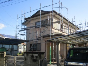 施工前の全景です