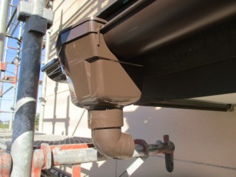集水器を取り付けました