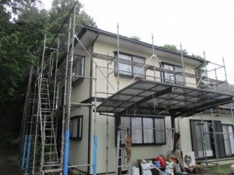 施工前の全景です