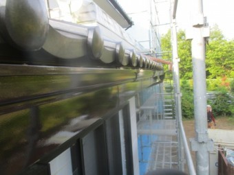 本日の施工後の状態です