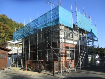 施工前の全景です